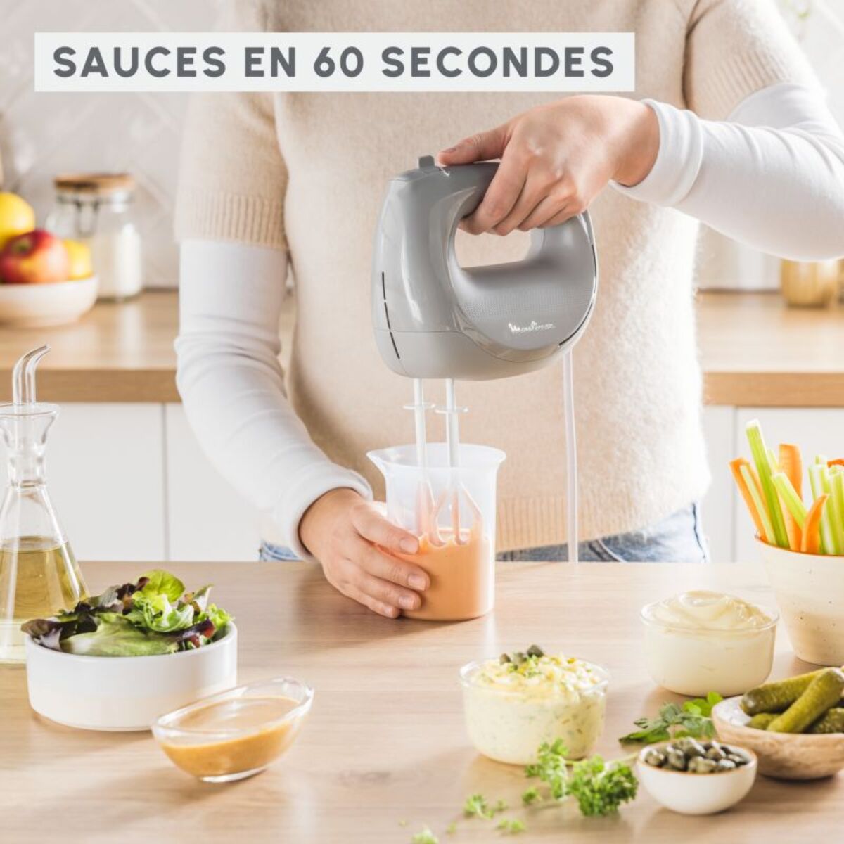 Batteur MOULINEX Easy Max HM262BF0