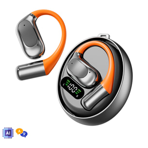 M113 Auriculares BT. Aitranslate con sonido ACS 360º, sonido direccional. Traductor con app 144 idiomas.