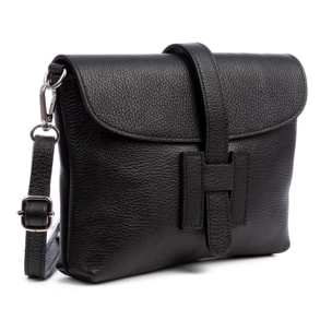 Battuda Borsa a tracolla Donna. Pelle autentica Dollaro.