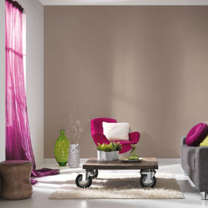 Papier peint en faux uni - Beige