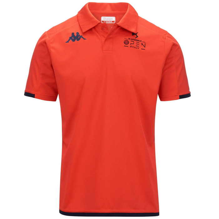 Maglie gioco Kappa Uomo Donna KOMBAT ABIACY OPEN ITALIA Rosso