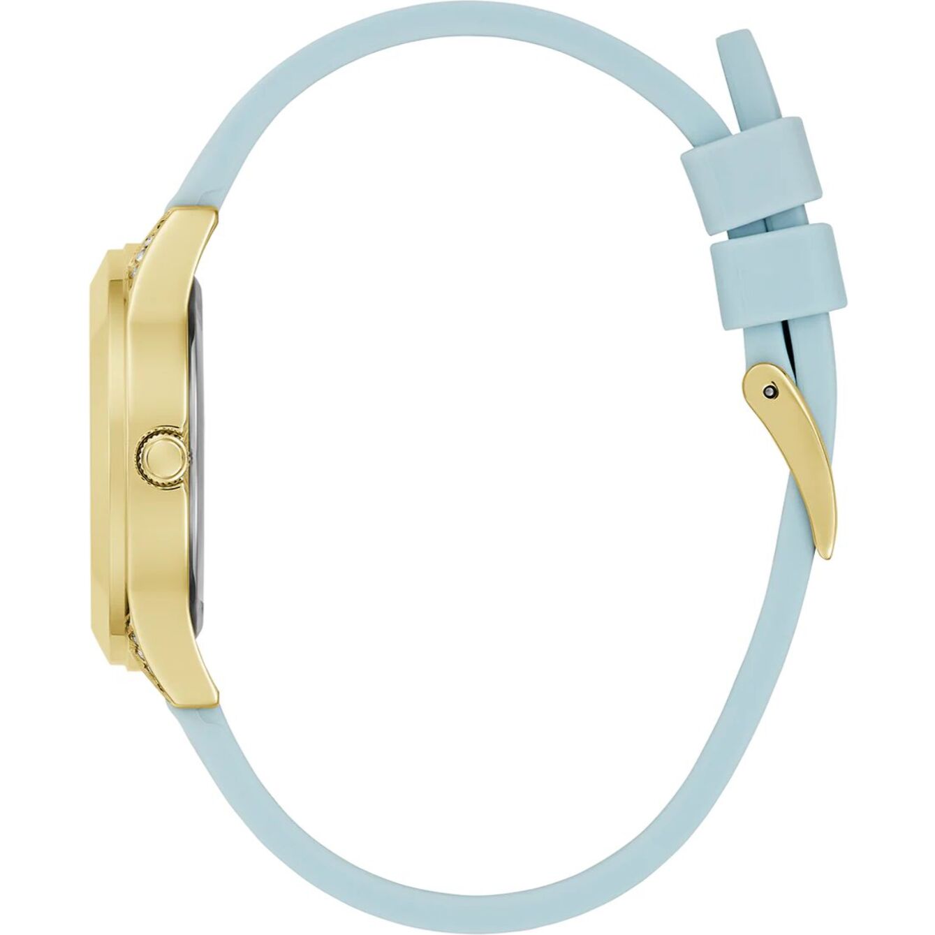 Reloj Guess GW0678L1 Mujer Analogico Cuarzo con Correa de Silicona