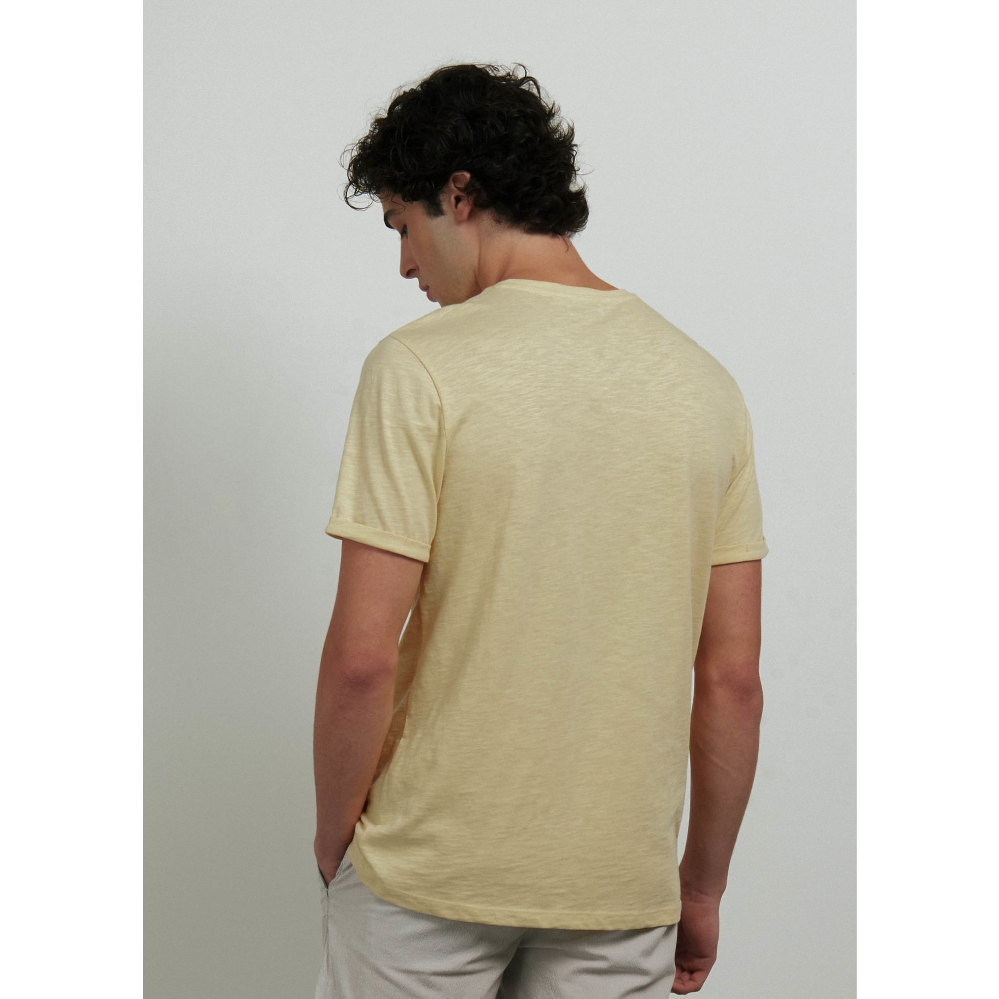 T-SHIRT GIALLO CONBIPEL