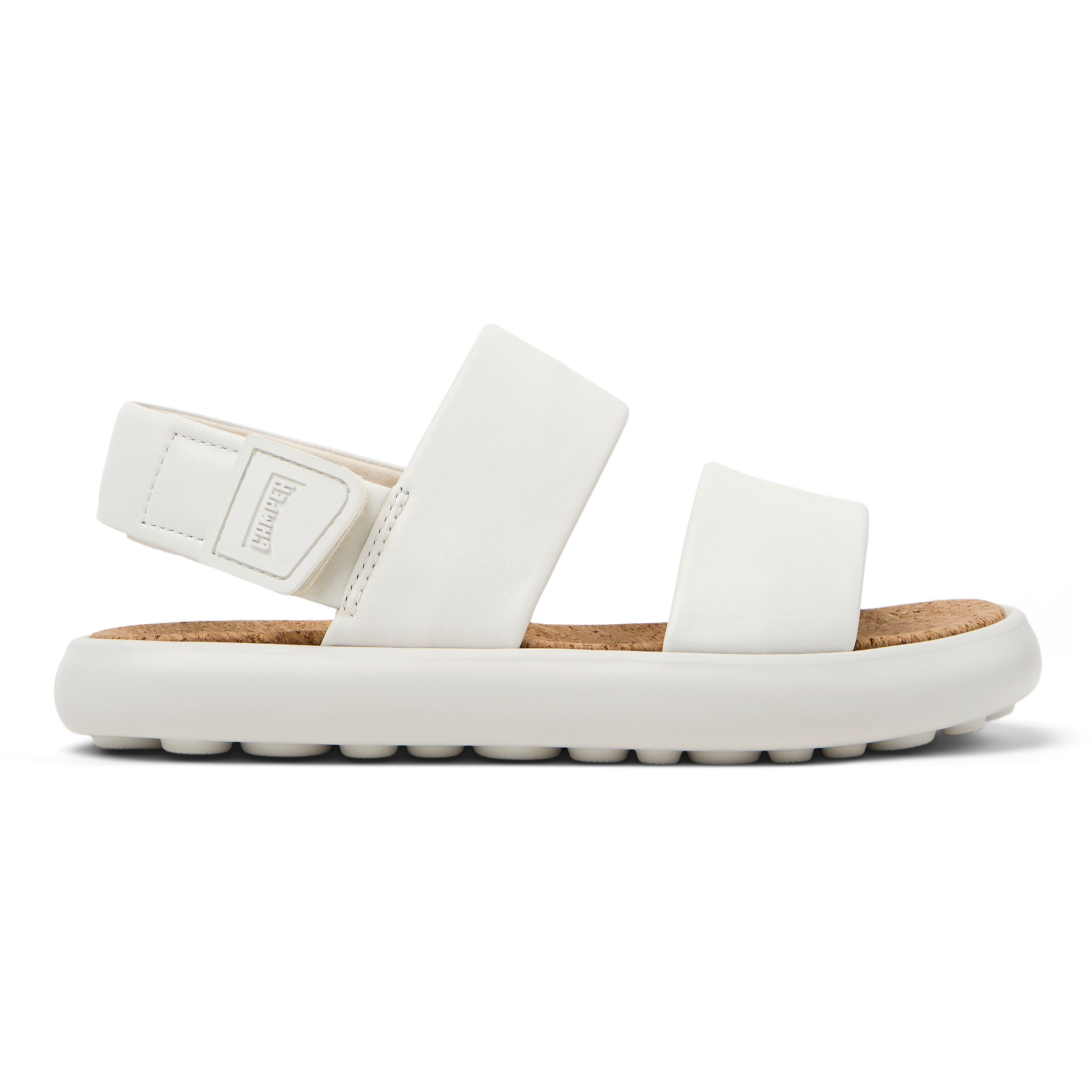 Sandalias - CAMPER Pelotas Flota Sandal - Blanco - Cuero liso