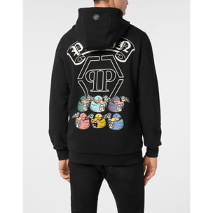 PHILIPP PLEIN Hooded Sweatjacket DUCK