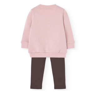 Conjunto punto de bebé niña -BCI