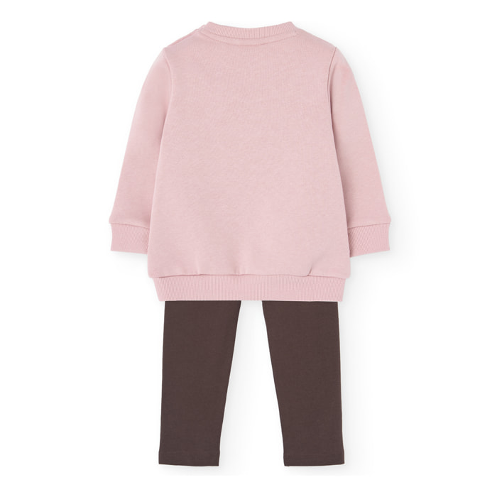 Conjunto punto de bebé niña -BCI