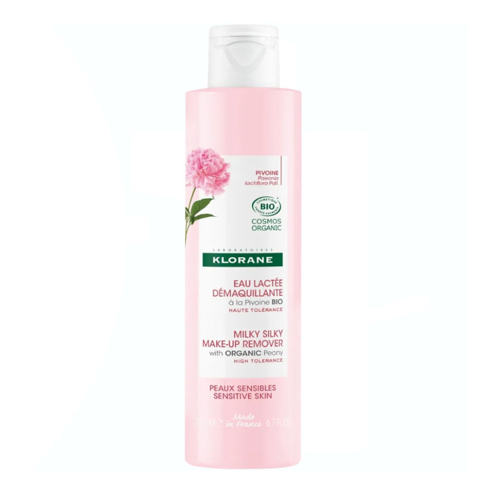 Pivoine Bio - Eau lactée démaquillante