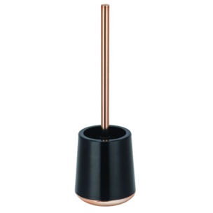ESCOBILLA DE BAÑO Y SOPPORTE PS LENA NEGRO