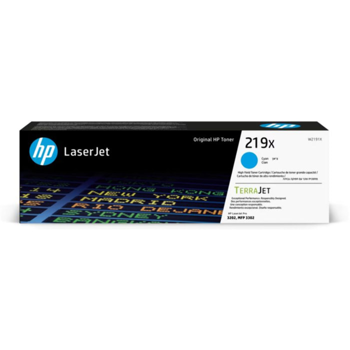 Toner HP 219X TONER CYAN