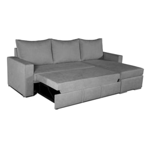 Sofa-Cama Chaise Saint-Tropez Gris Derecha