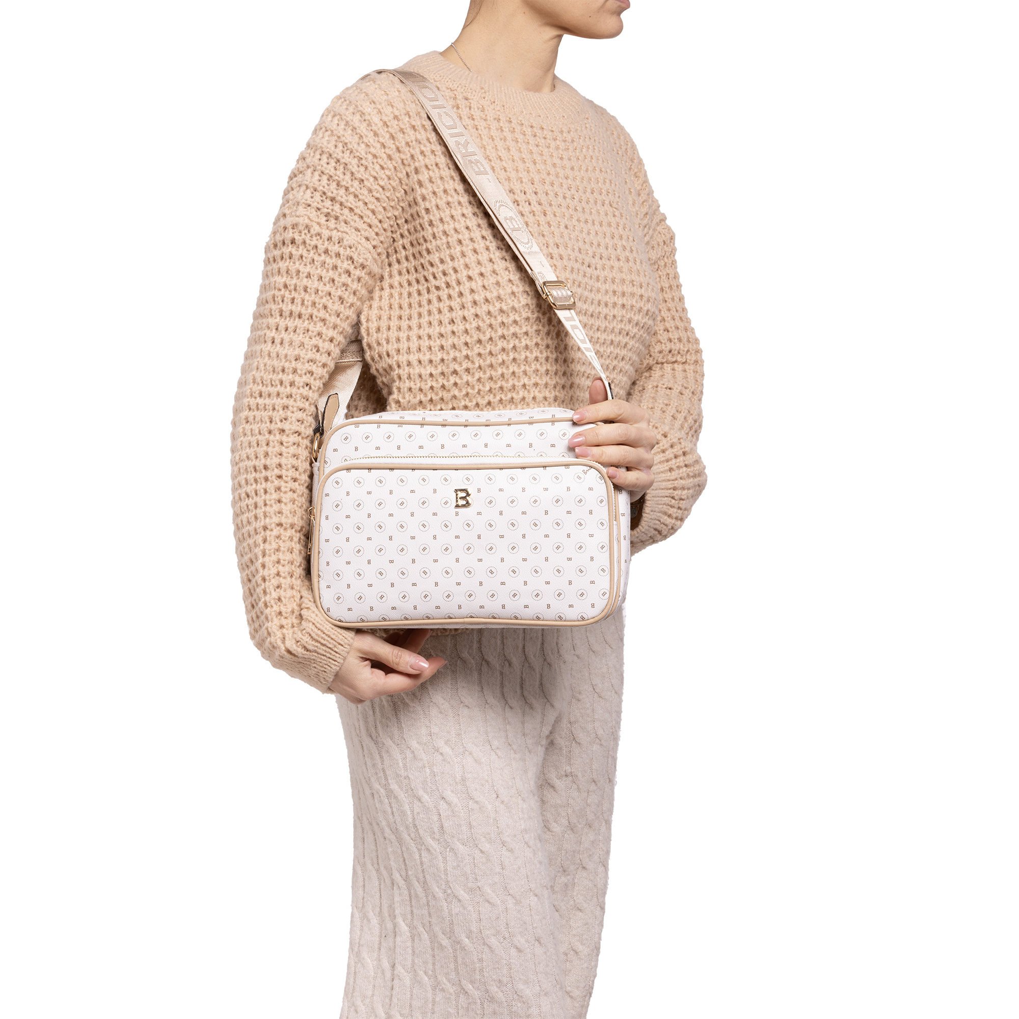 Borsa a tracolla  da donna ecopelle Prodotto Vegano 18x28x11 cm