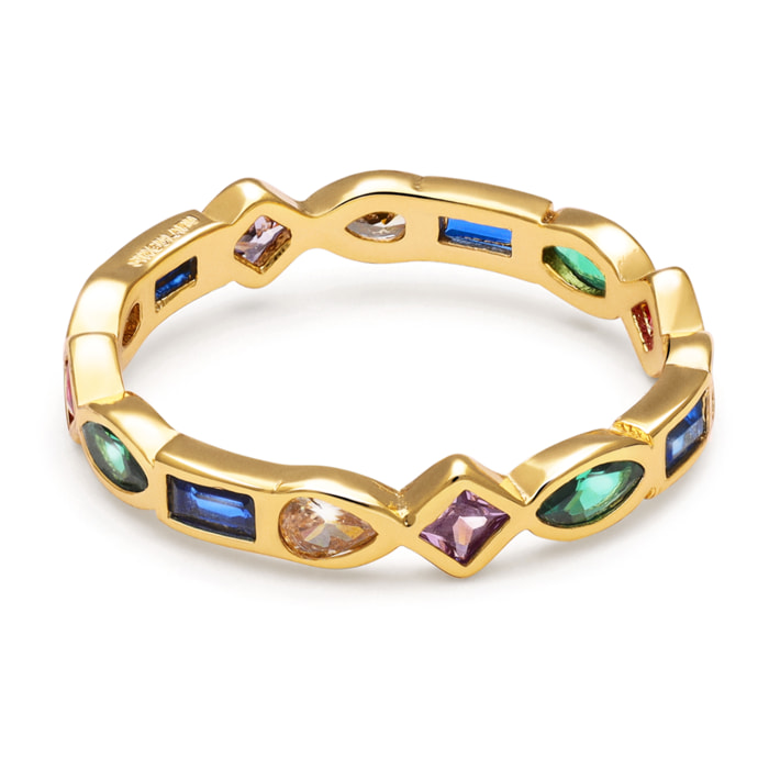 Anello Cascade  Placcato Oro