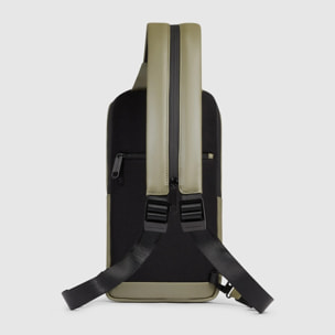 Piquadro Monospalla porta iPad®mini con protezione RFID e tasca per CONNEQU 4.0