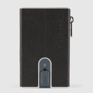 Piquadro Compact wallet pour billets, monnaie et cartes de