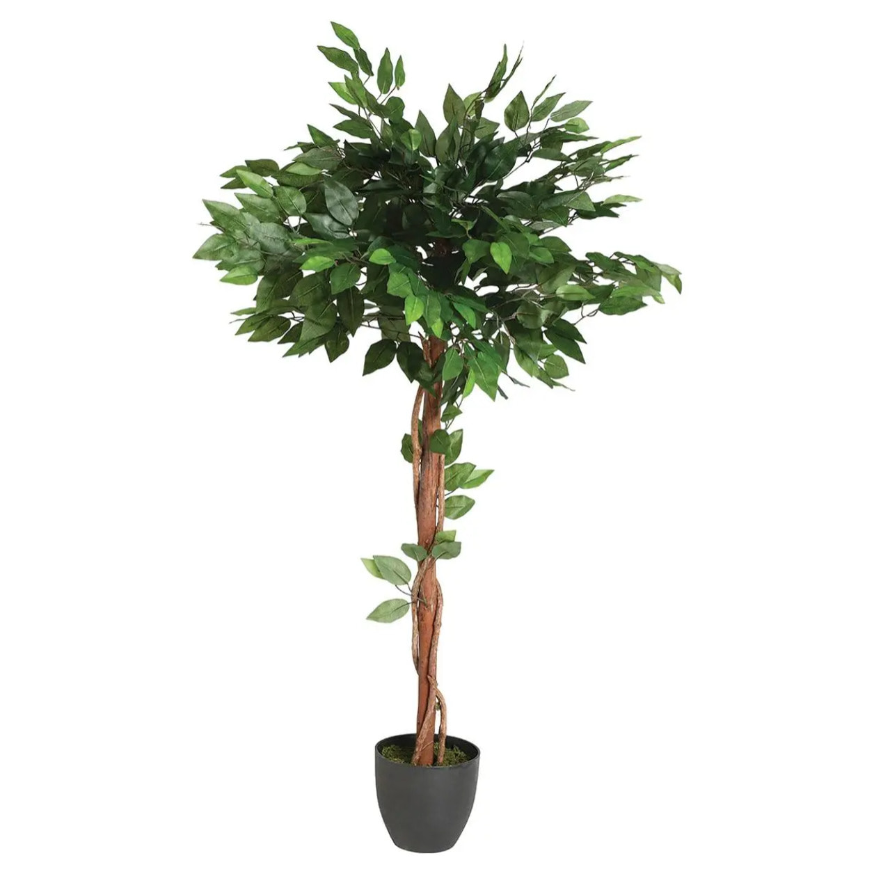 Ficus artificiel vert H120cm