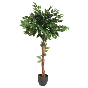 Ficus artificiel vert H120cm