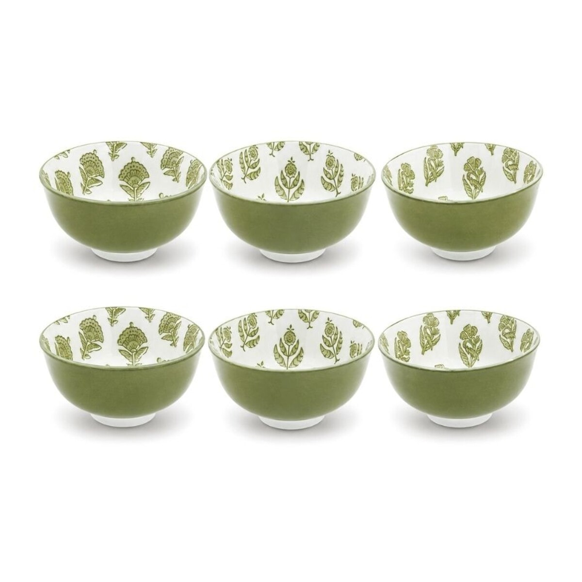Lot de 6 petits bols, SOLIMAN