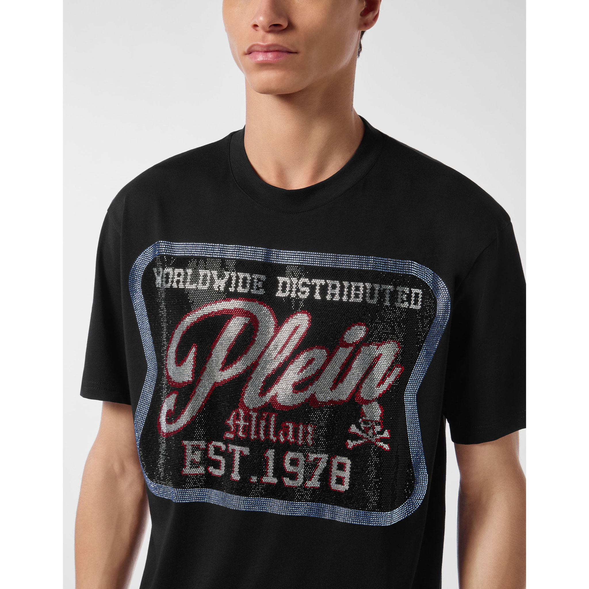 PHILIPP PLEIN Camiseta Cuello Redondo Milan
