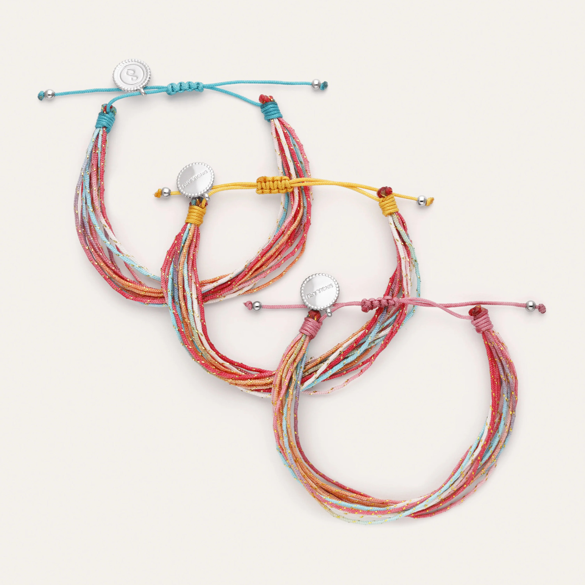 Bracciale Pack 3 Rainbow Spark Acier