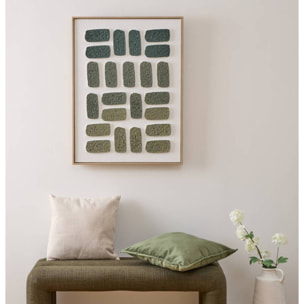 Toile 3D Aladji vert 60x80cm