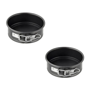Lot de 2 petits moules à manqué à charnière Zenker Special Mini