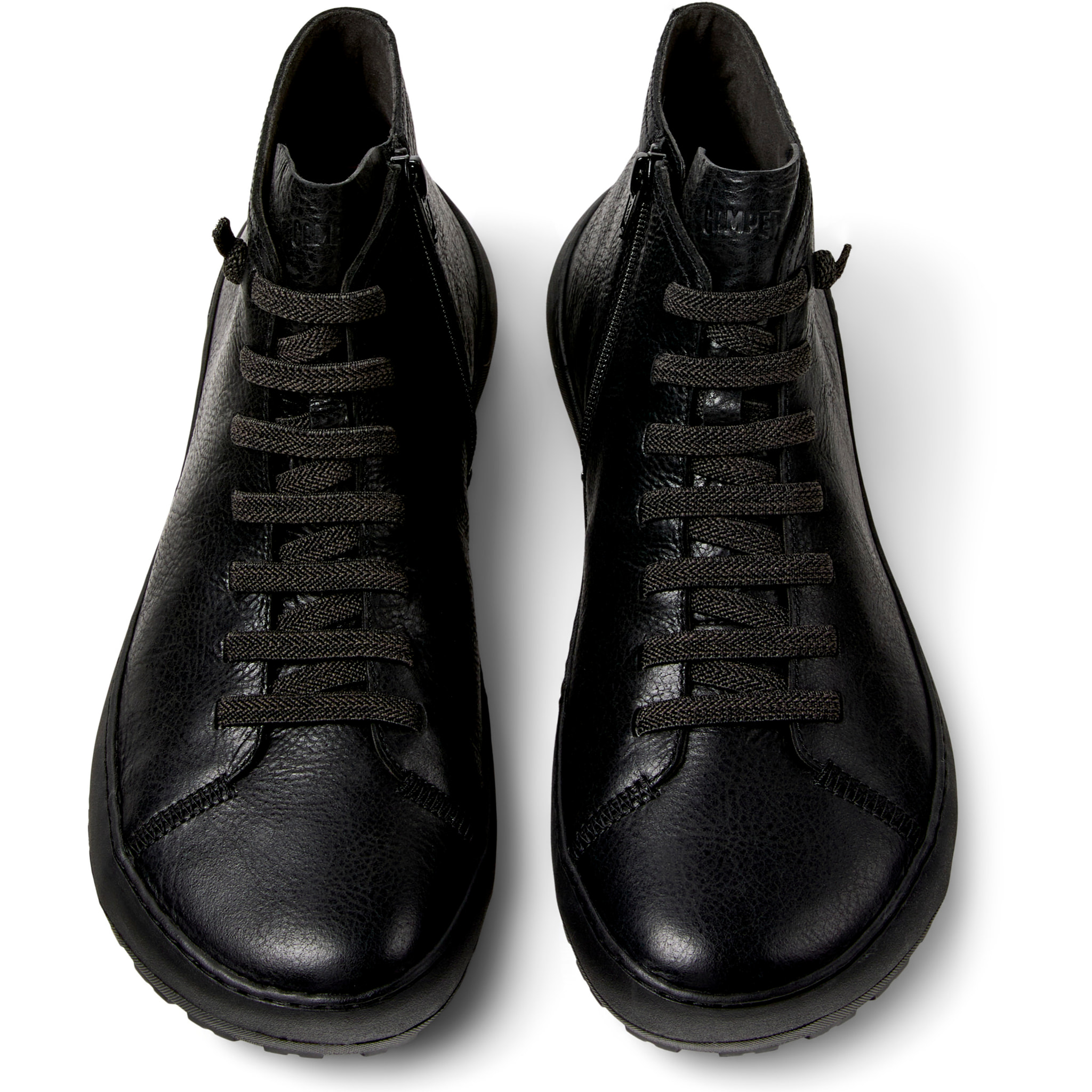 Botines - CAMPER Peu Serra - Negro - Piel de ante