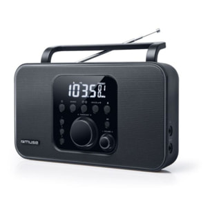 Radio FM MUSE M-091 R noir