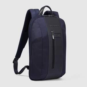 Piquadro Zaino porta pc 15,6 in tessuto riciclato