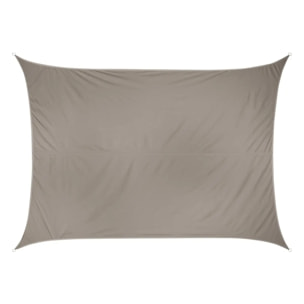 Voile d ombrage rectangulaire "Anori" 4x3m en polyester