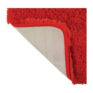 tapis de bain Microfibre Rouge MSV