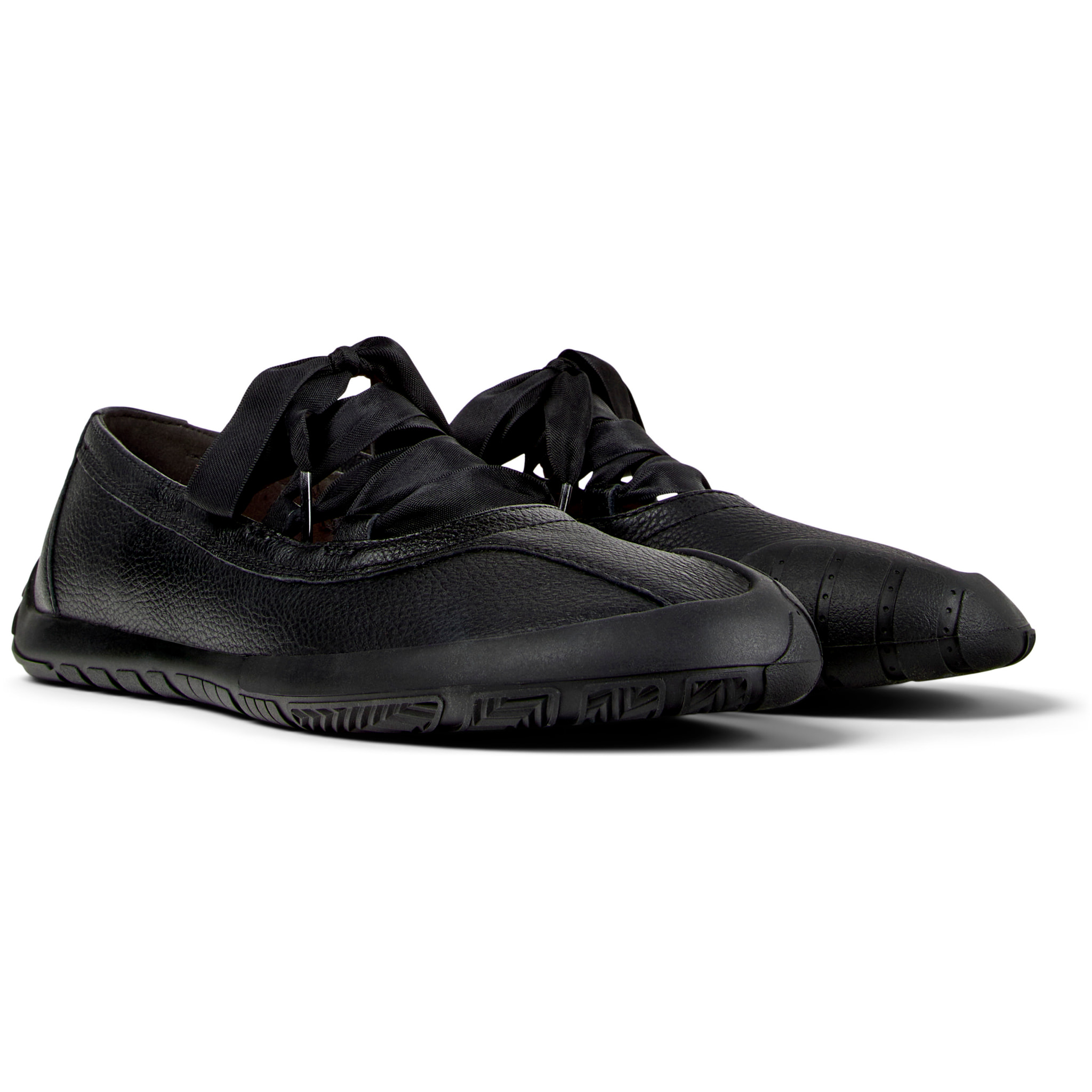 Bailarinas - CAMPER Peu Path+ - Negro - Cuero liso