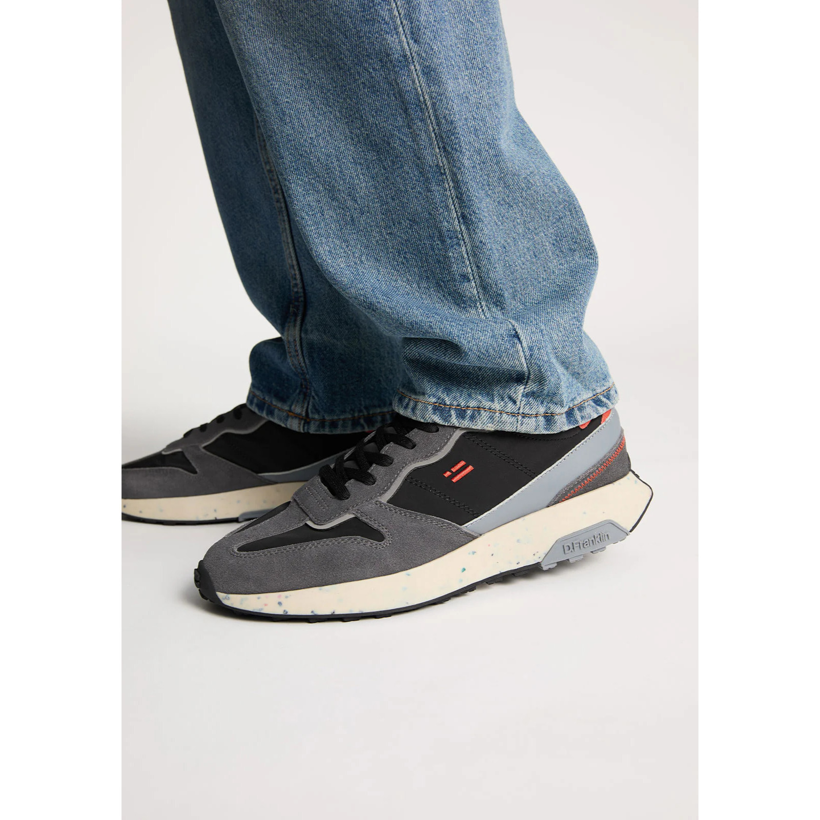 Zapatillas Deportivas de Hombre Active Negro