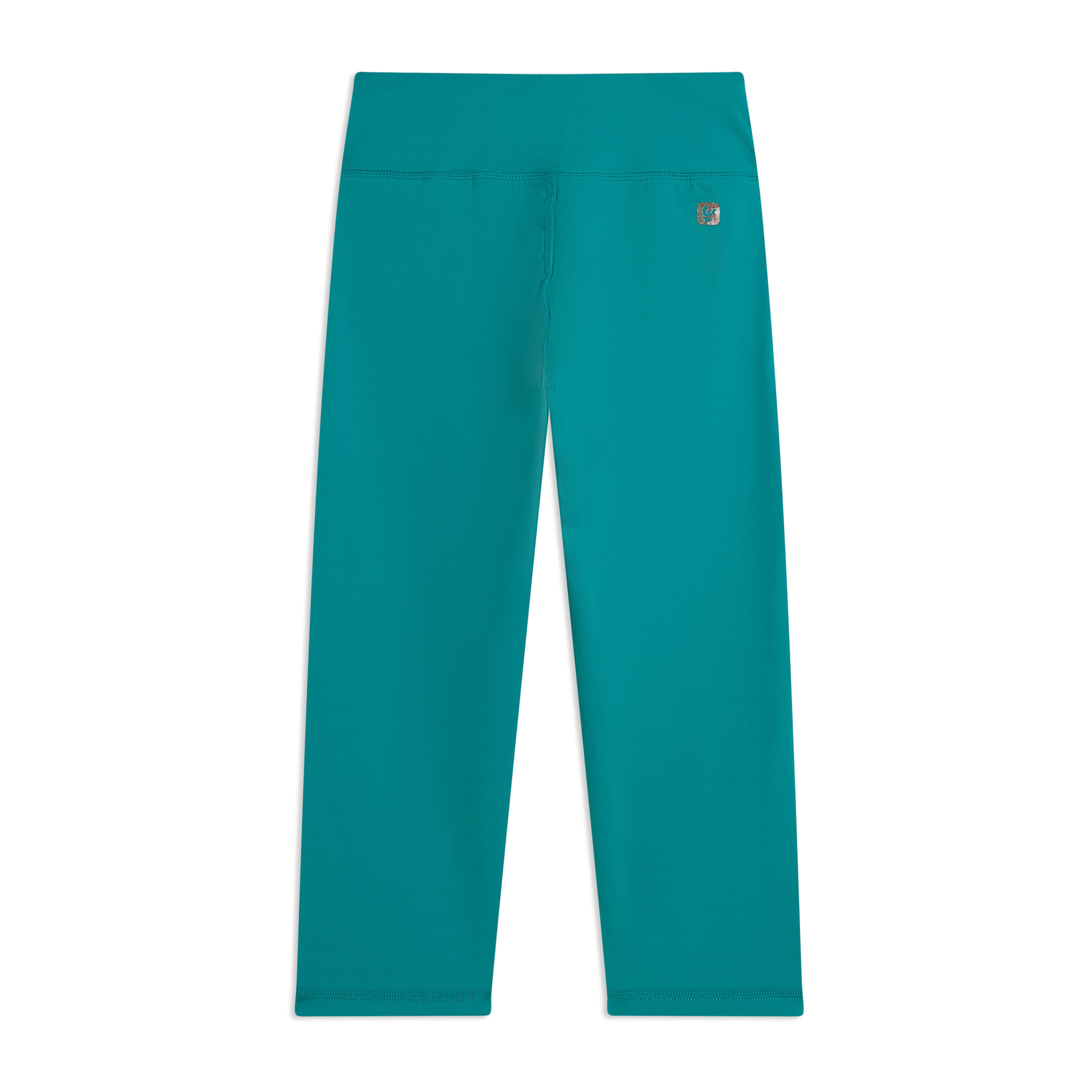 Leggings corsaro vita alta in tessuto tecnico quick dry