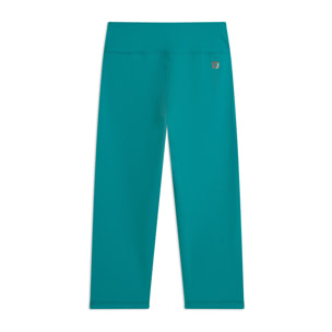 Leggings corsaro vita alta in tessuto tecnico quick dry
