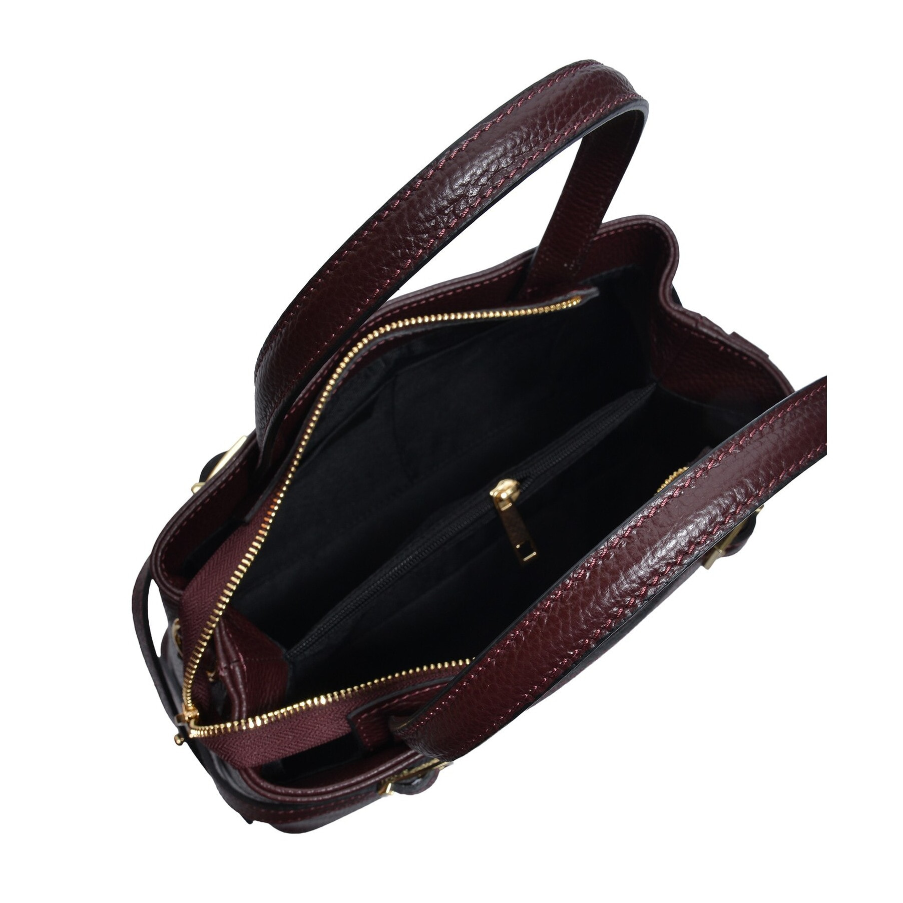 Tote Anna Luchini Bordeaux