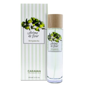 3x frasco 150 ml caravan arome de fleur bergamota