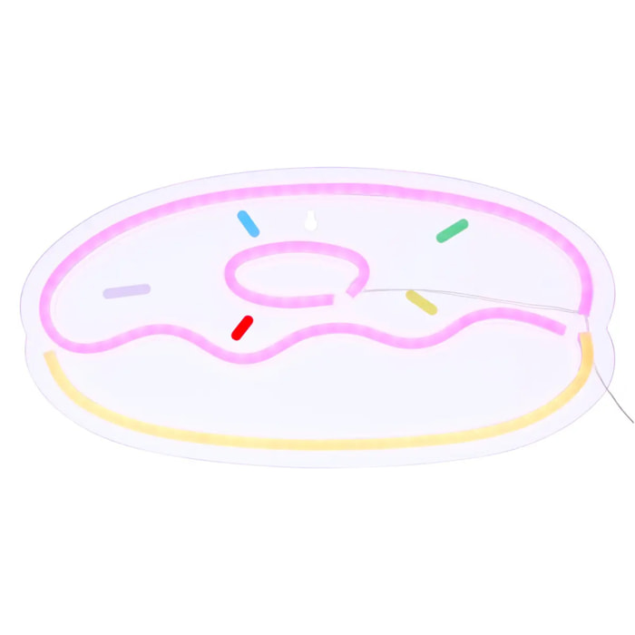 NEON LED MUR DONUT L37