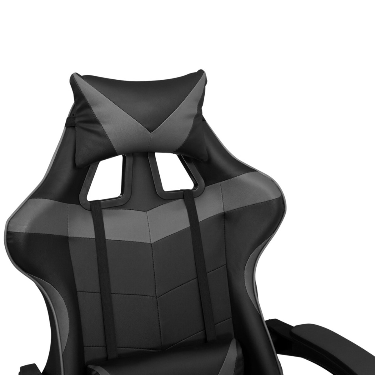 Fauteuil de bureau spécial gaming noir et gris