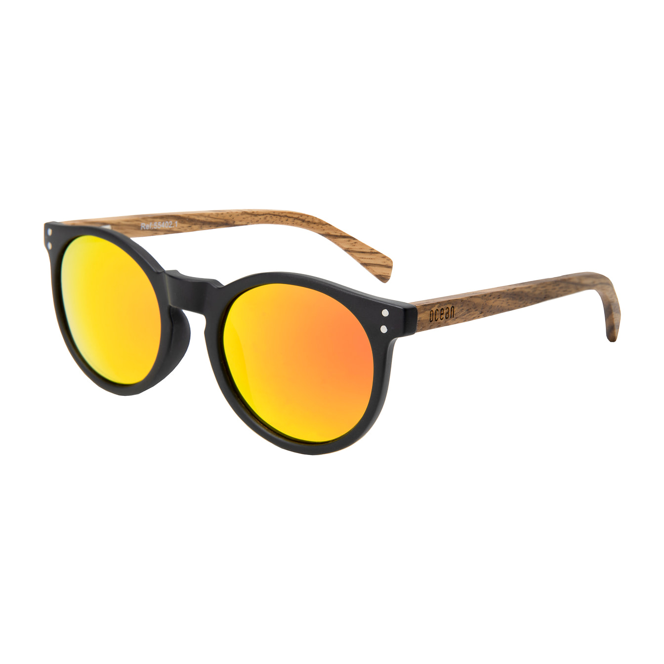 GAFAS DE SOL OCEAN LIZARD WOOD de color Negro