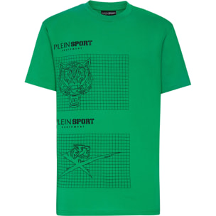 PLEIN SPORT Camiseta Cuello Redondo TIGER