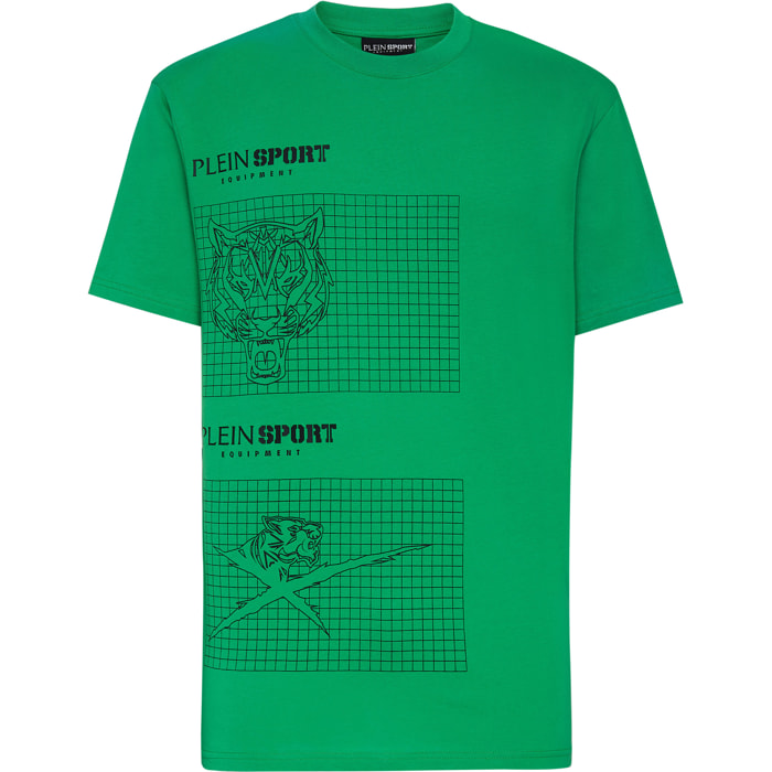 PLEIN SPORT Camiseta Cuello Redondo TIGER