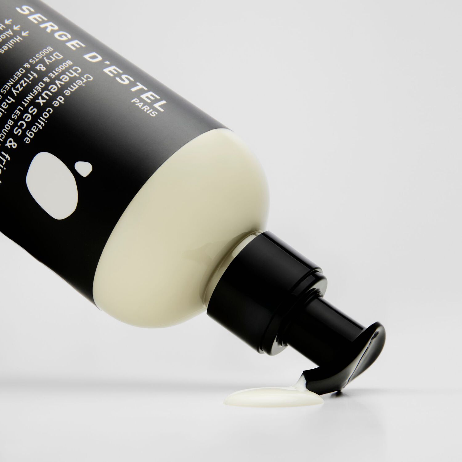 Cheveux Secs et Frisés - Crème de Coiffage Sans Rinçage pour Cheveux Secs et Frisés