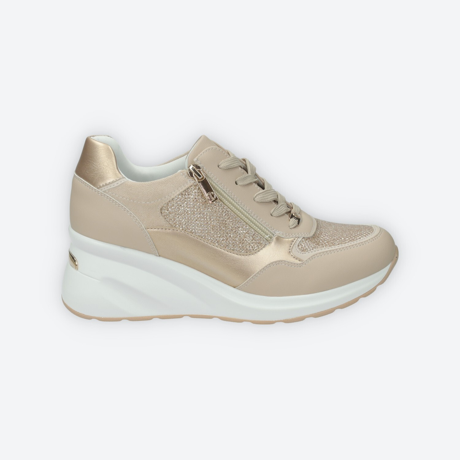 Sneakers Donna Tata Italia Beige