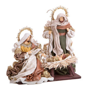 NativitÃ con Base H.36 cm - Pezzi 1 - Colore:Multicolore - Bianchi Dino - -