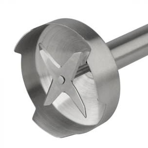 Batidora de mano JATA JEBT1853 de 1000 W. 4 cuchillas. 2 velocidades. Cable en espiral. Incluye vaso medidor