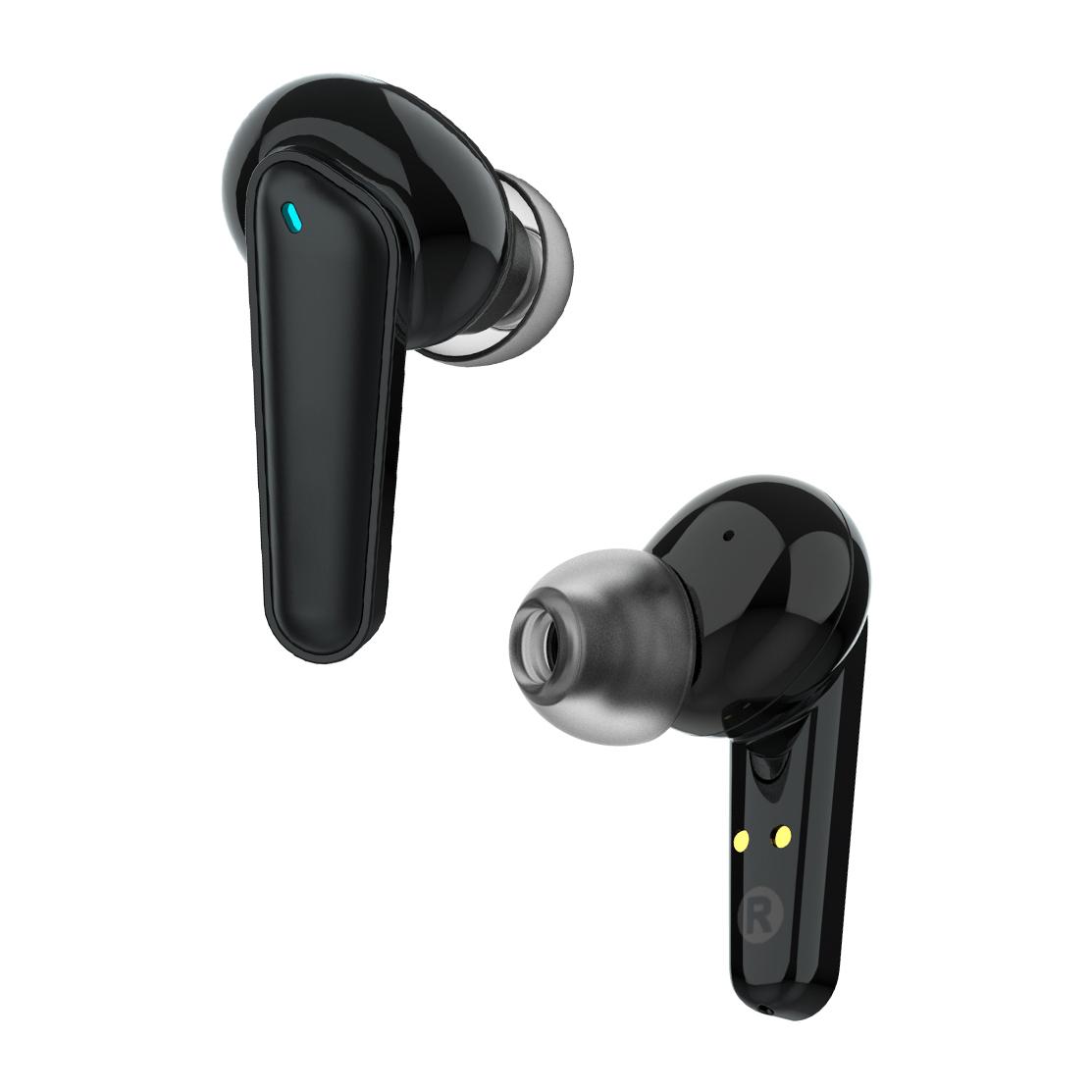Auriculares Inalámbricos Earbuds TWS158 Black - Bluetooth 5.2 - Función ANC / ENC