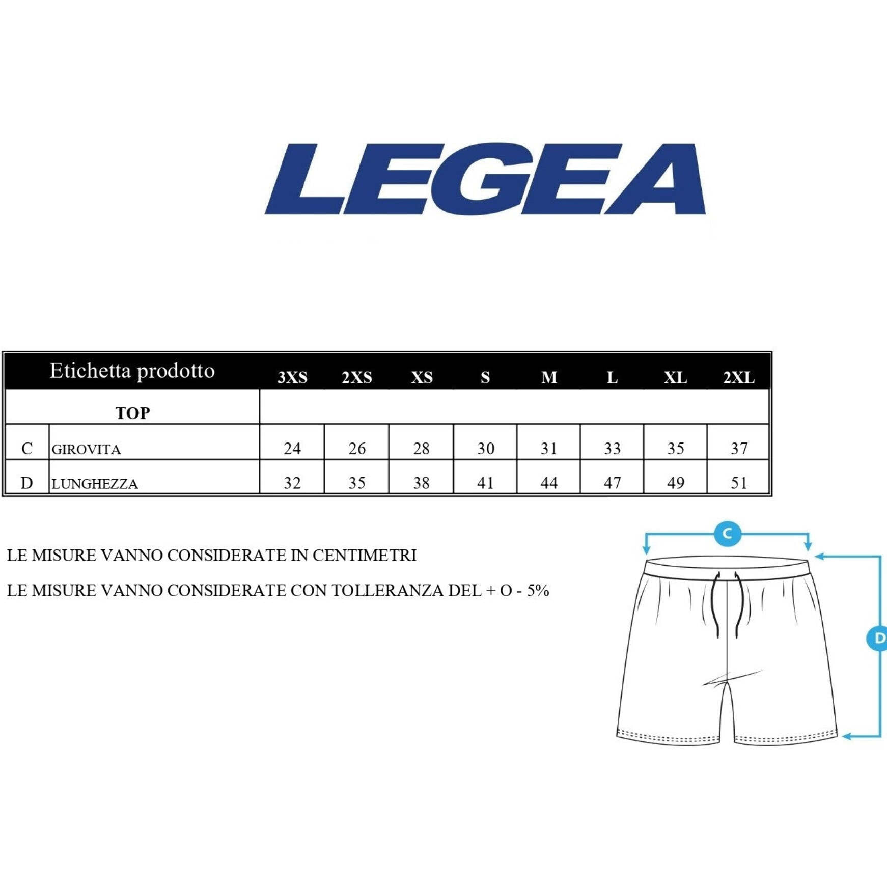 Pantaloncini da calcio TAIPEI azzurro