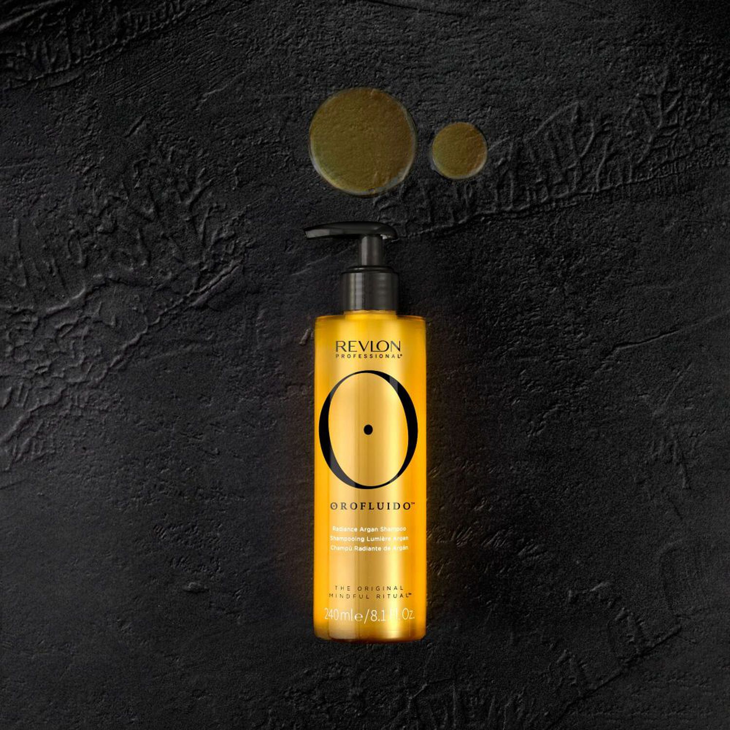 OROFLUIDO™ - Shampooing Lumière Argan - Cheveux Secs 240 ml