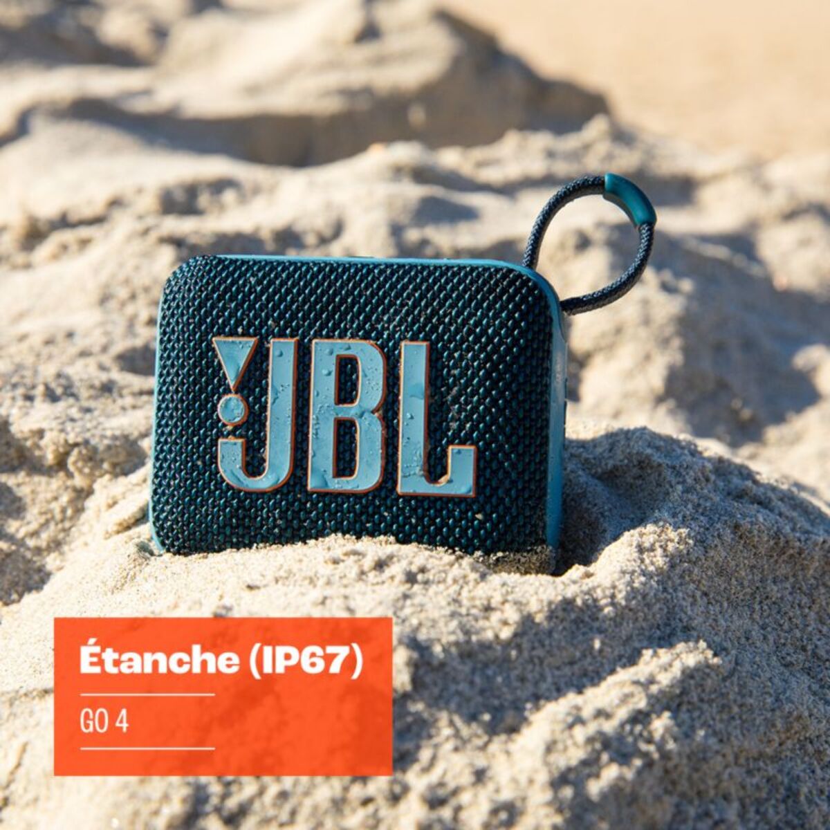 Enceinte portable JBL GO 4 Blanc